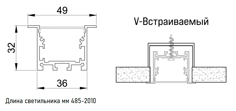 IETC-Ритейл-789075-10-1010 (10Вт, IP20, 1010Лм, 5К)
