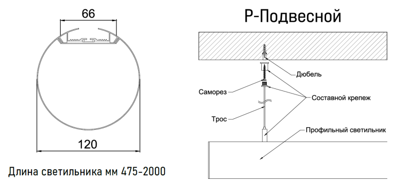 IETC-Ритейл-795075-100-9200 (100Вт, IP20, 9200Лм, 5К)