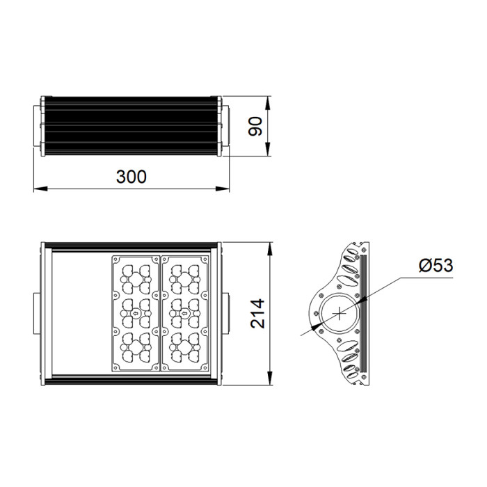 IETC-Магистраль-605975-75-13200 (75Вт, IP65, 13100Лм, 3К)