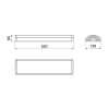 IETC-Пром-402284-50-8200 с БАП (50Вт, IP65, 8200Лм, 4К)