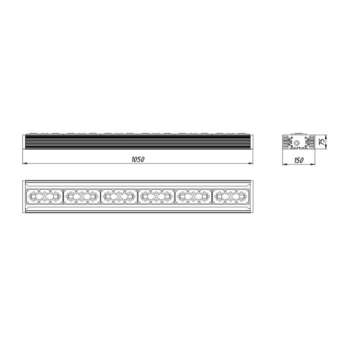 IETC-Пром-409674-250-37600 (250Вт, IP65, 37600Лм, 4К)