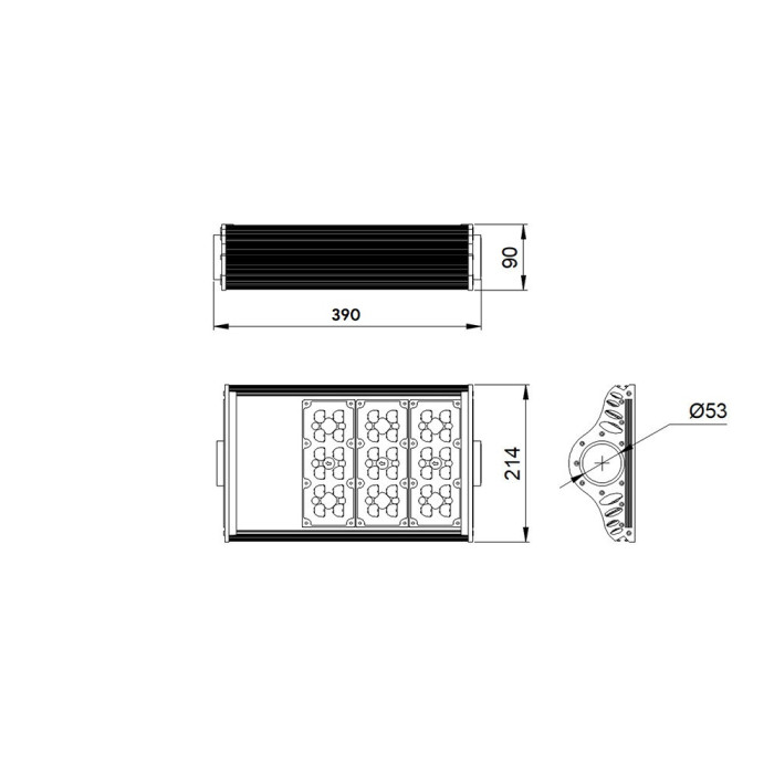 IETC-Магистраль-605974-75-13150 (75Вт, IP65, 13100Лм, 4К)