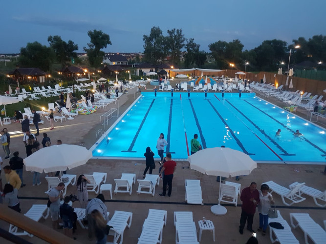 Открытие аквакомплекса в HILLPARK: несколько месяцев работы и около тысячи участников в день открытия