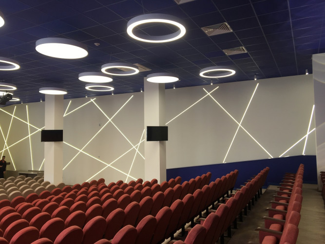 Открытие современной школы в Усманском районе, Липецкой области