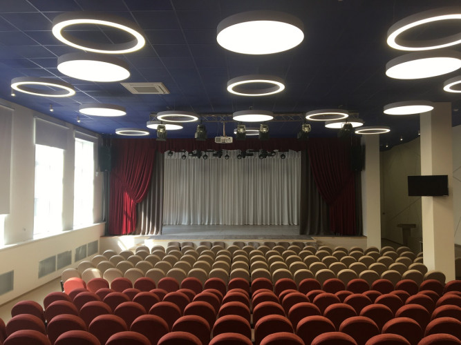 Открытие современной школы в Усманском районе, Липецкой области