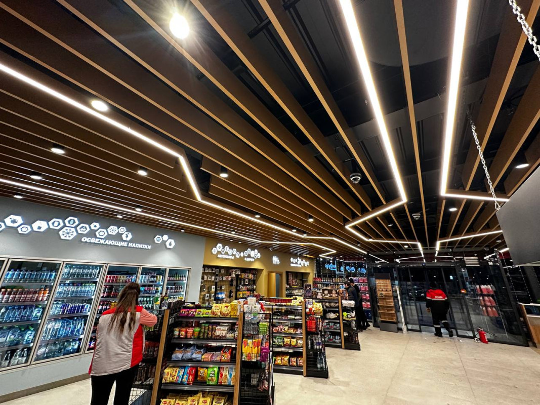 АЗС Лукойл на новой трассе М-12