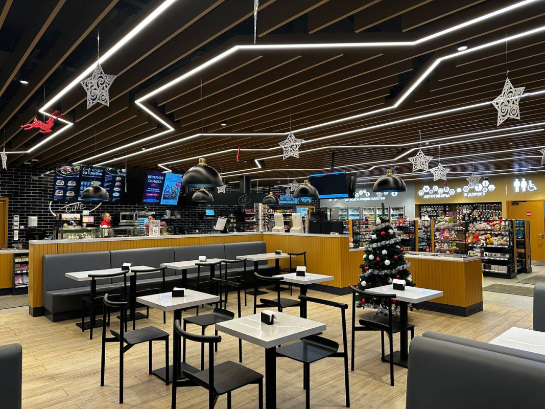 АЗС Лукойл на новой трассе М-12