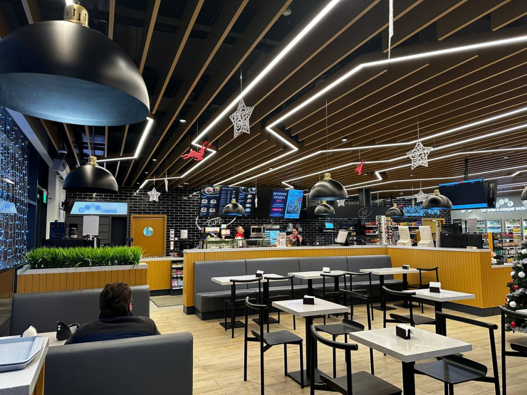 АЗС Лукойл на новой трассе М-12