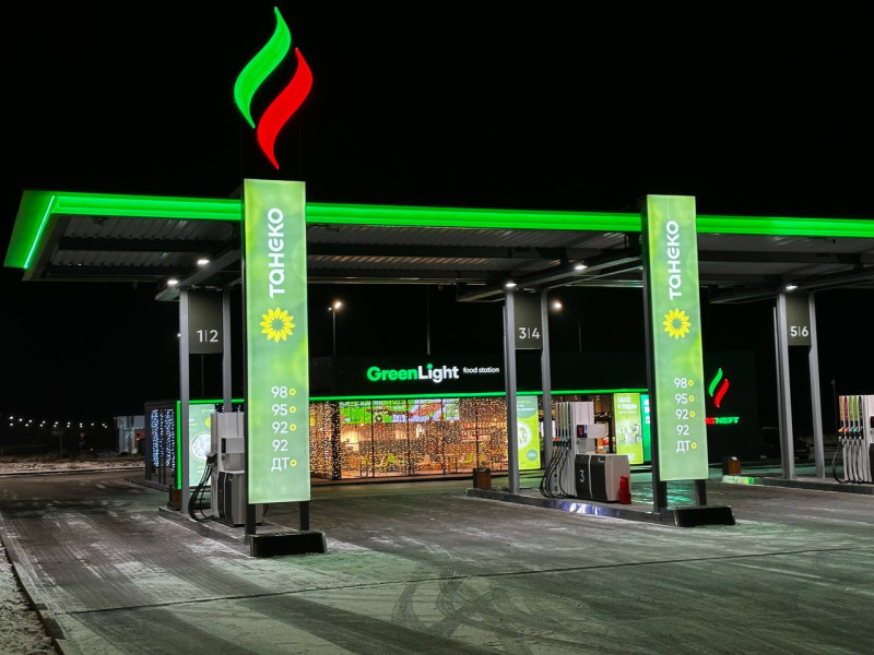 АЗС Татнефть на новой трассе М-12