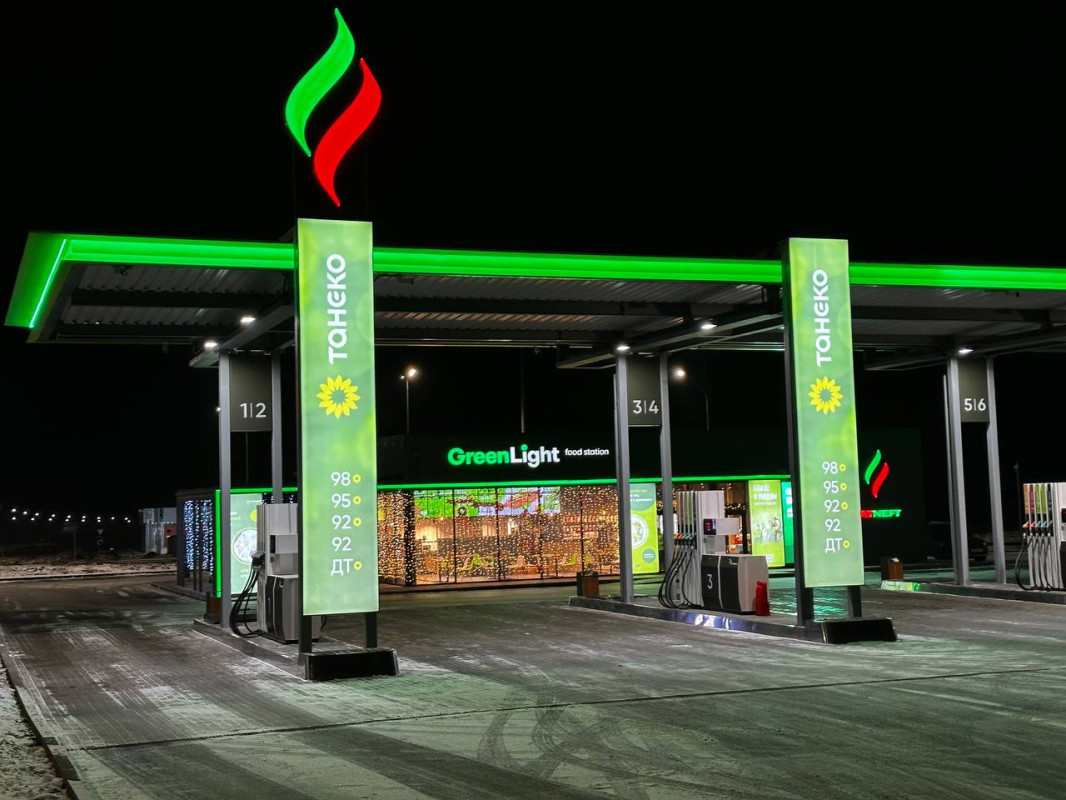 АЗС Татнефть на новой трассе М-12