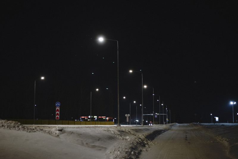 Освещение дорог в Липецке