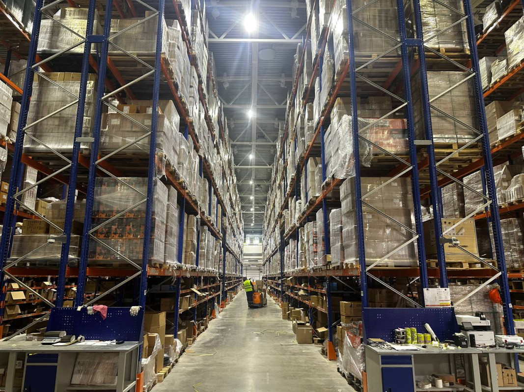 Освещение склада «Русский мастер», с. Борино (Липецкая обл.)