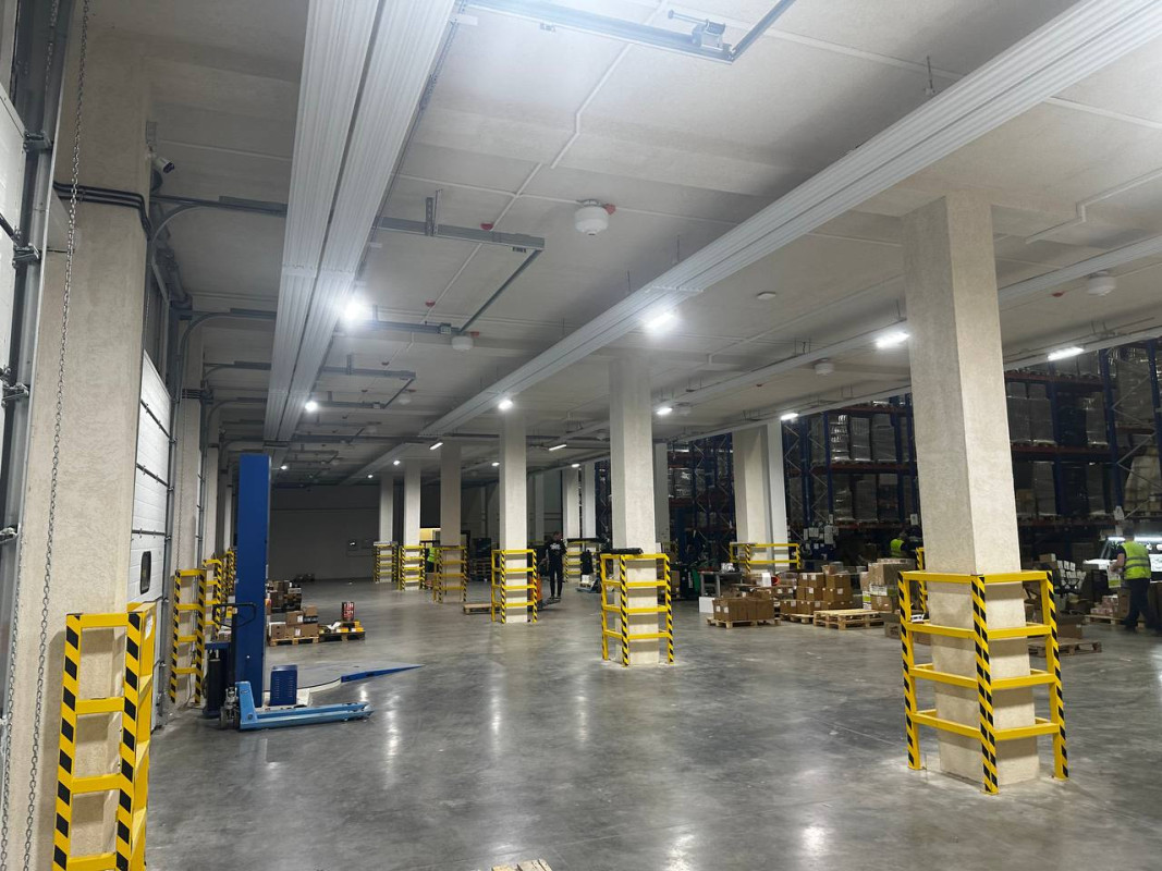 Освещение склада «Русский мастер», с. Борино (Липецкая обл.)