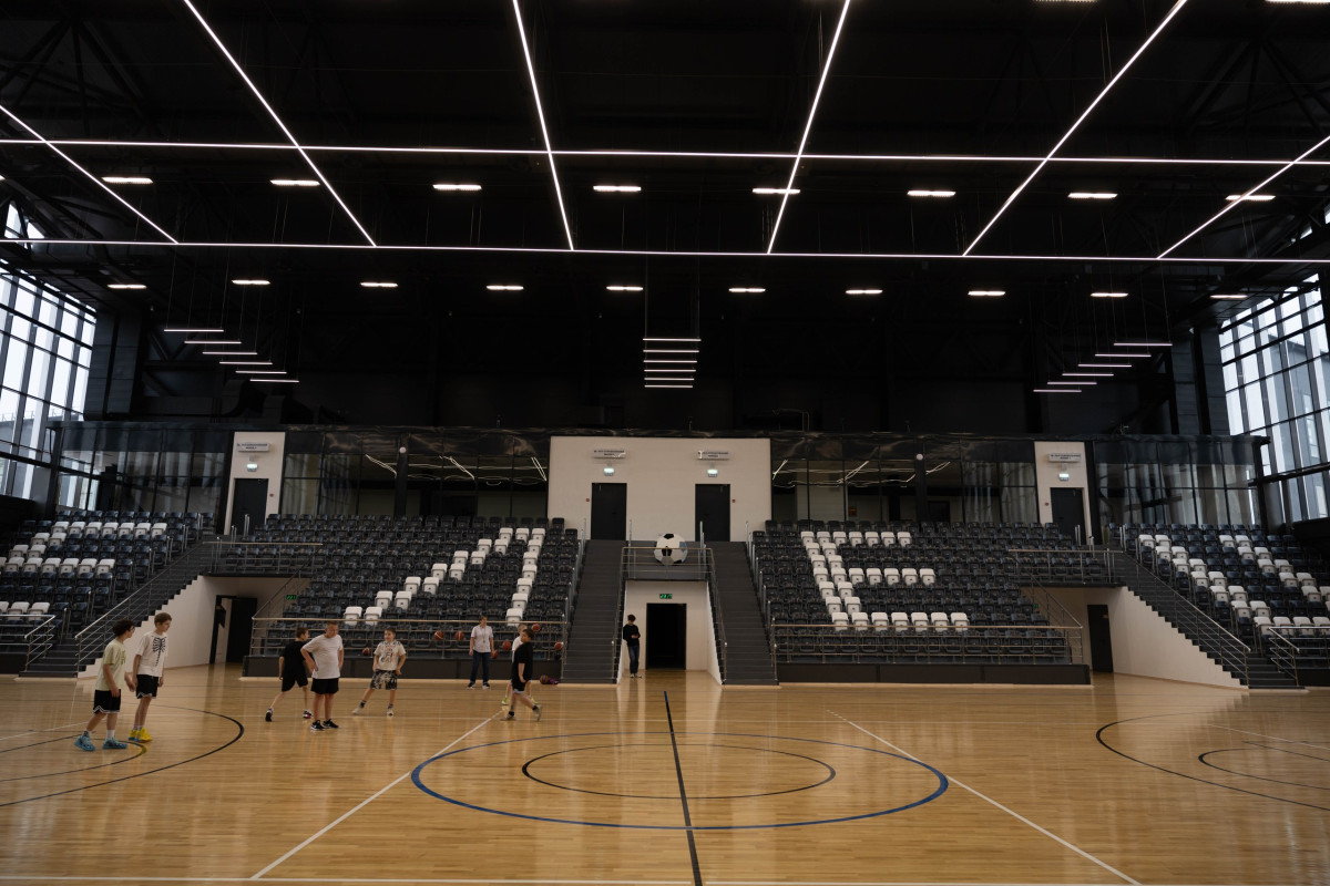 Освещение ФОК «Елец» — полный проект IETC: интерьер, фасад, внешние зоны и уникальный дизайнерский модуль