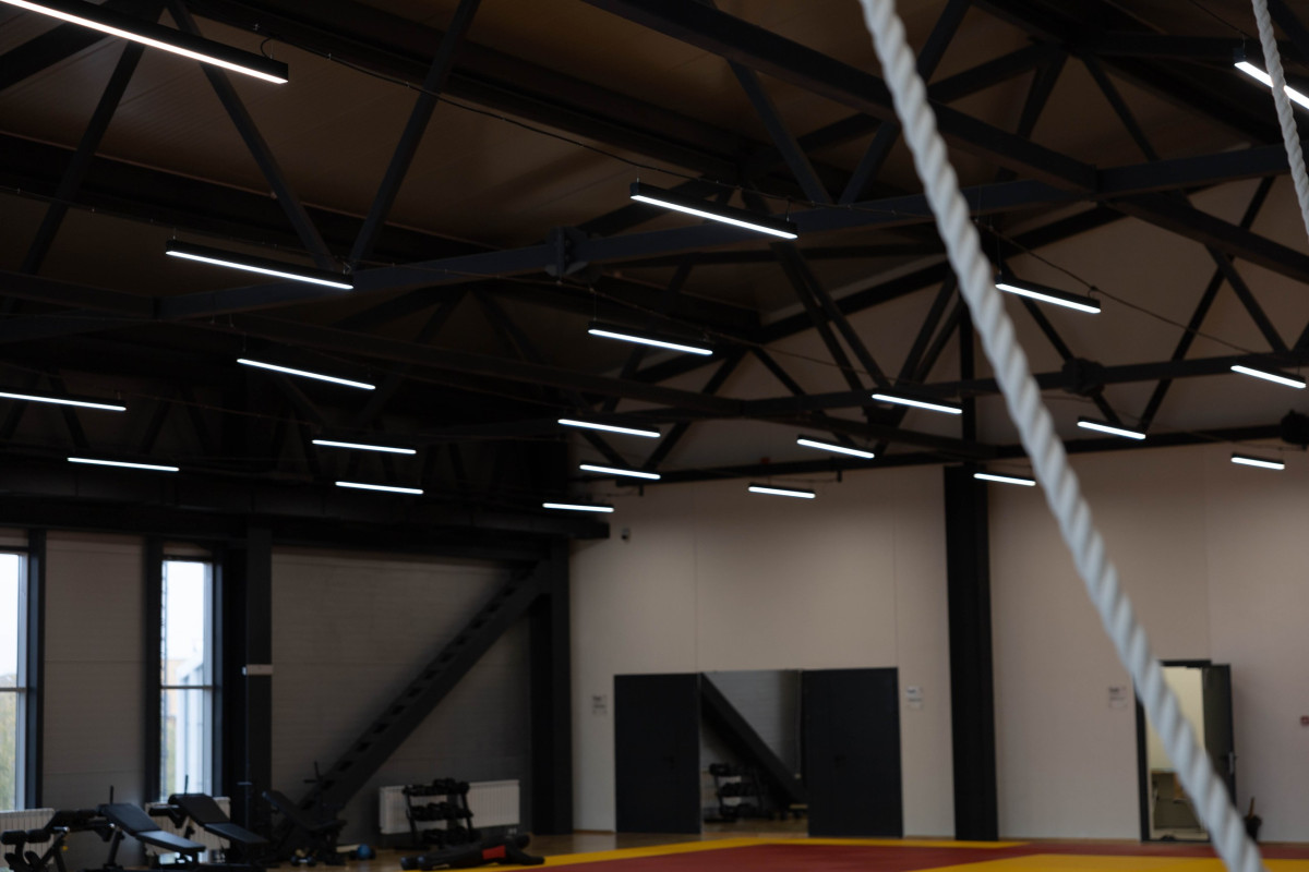 Освещение ФОК «Елец» — полный проект IETC: интерьер, фасад, внешние зоны и уникальный дизайнерский модуль