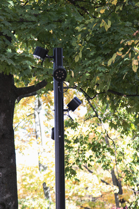 Освещение парка Пионеров, Курск