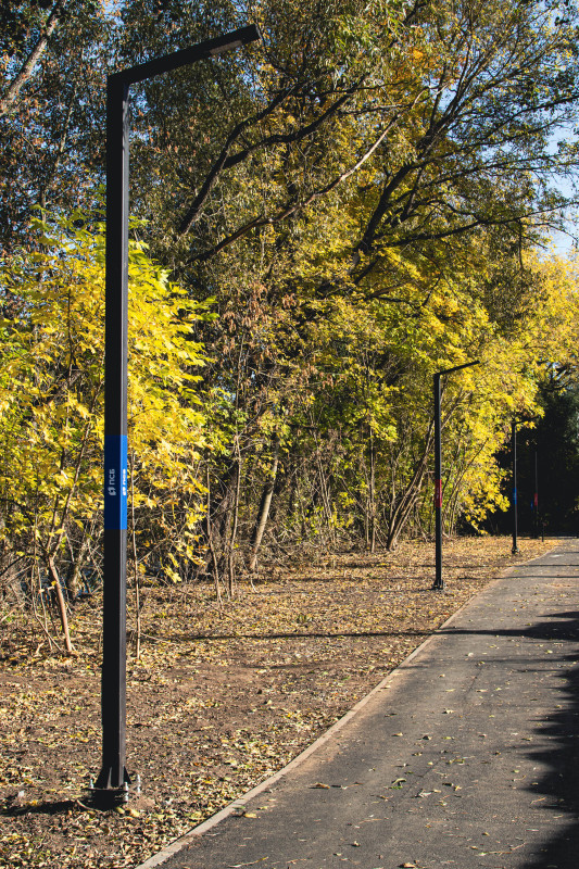 Освещение парка «Старая Боевка», Курск