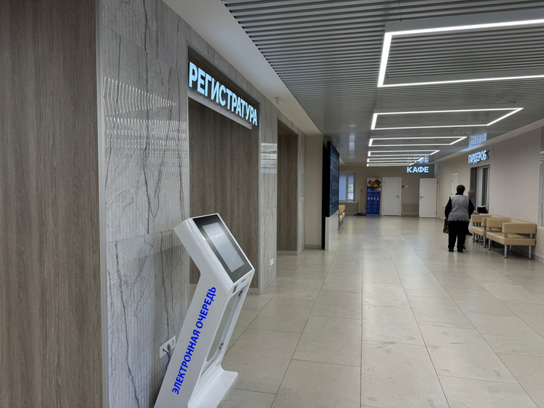 Освещение для детской и взрослой поликлиники, ГУЗ «Липецкая городская больница №4 Липецк-Мед»