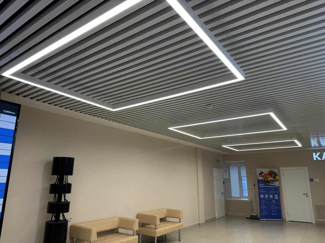 Освещение для детской и взрослой поликлиники, ГУЗ «Липецкая городская больница №4 Липецк-Мед»