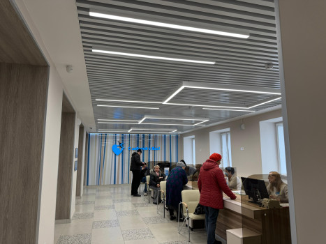 Освещение для детской и взрослой поликлиники, ГУЗ «Липецкая городская больница №4 Липецк-Мед»