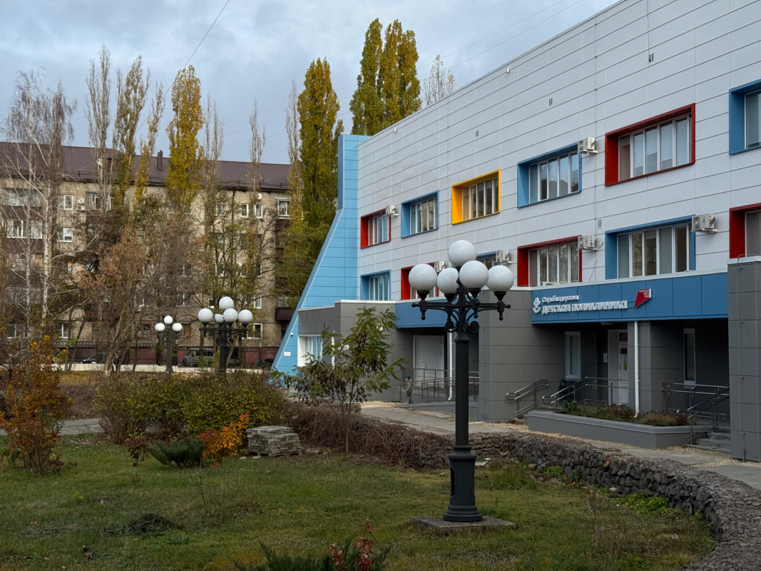 Освещение для детской и взрослой поликлиники, ГУЗ «Липецкая городская больница №4 Липецк-Мед»