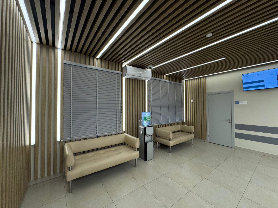 Внутреннее освещение для Поликлиники «Свободный Сокол», Липецк