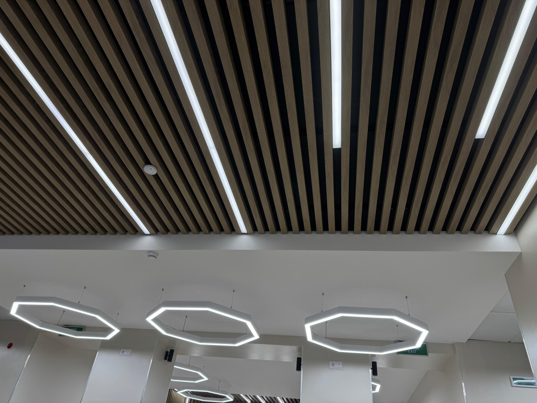 Внутреннее освещение для Поликлиники «Свободный Сокол», Липецк