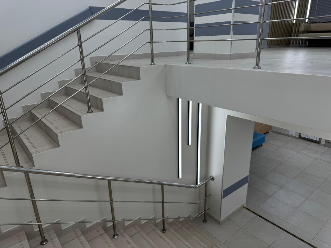 Внутреннее освещение для Поликлиники «Свободный Сокол», Липецк