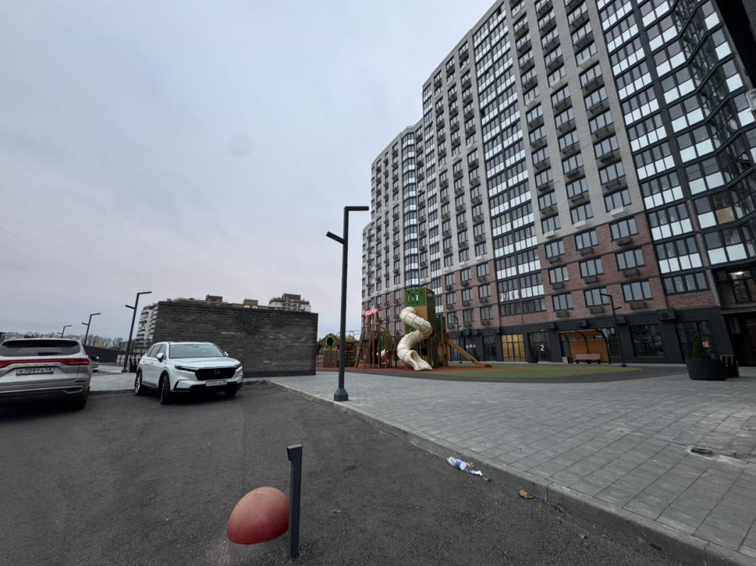 Современное уличное освещение для ЖК Весна