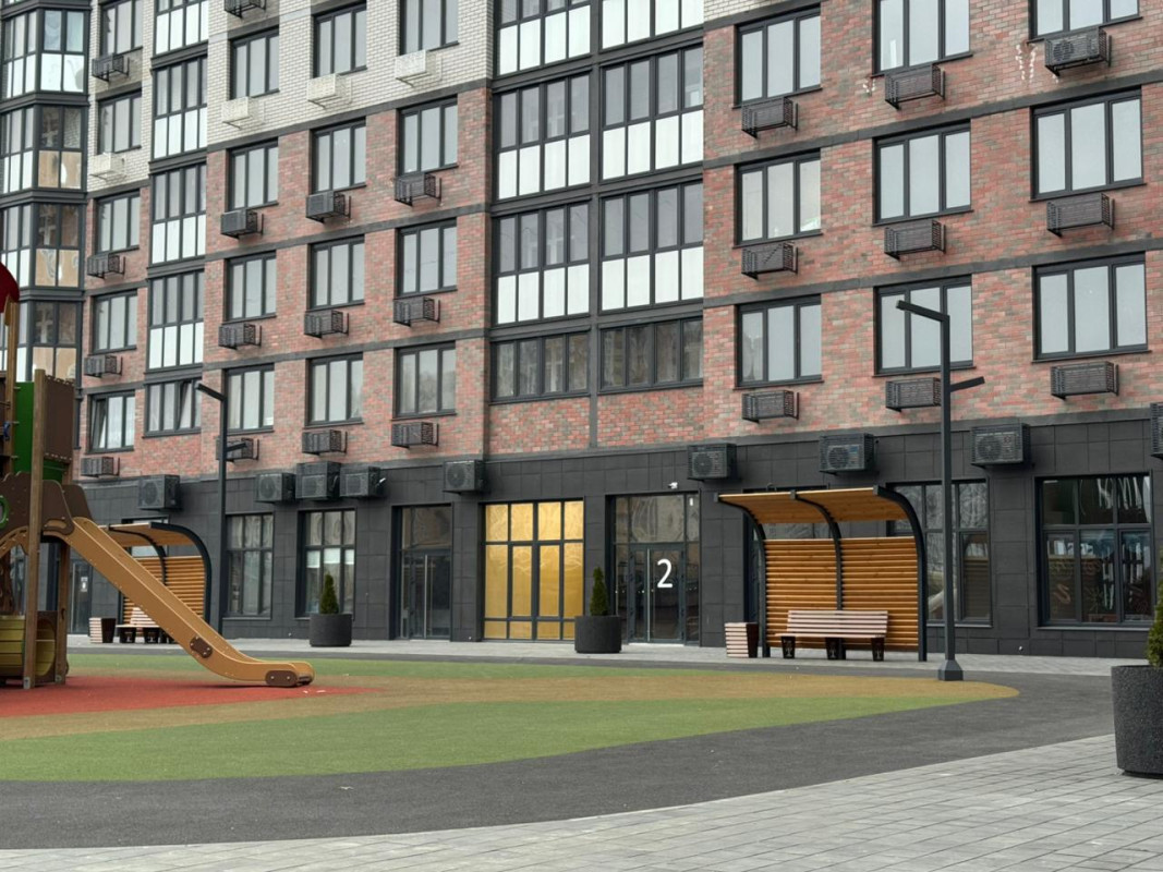 Современное уличное освещение для ЖК Весна