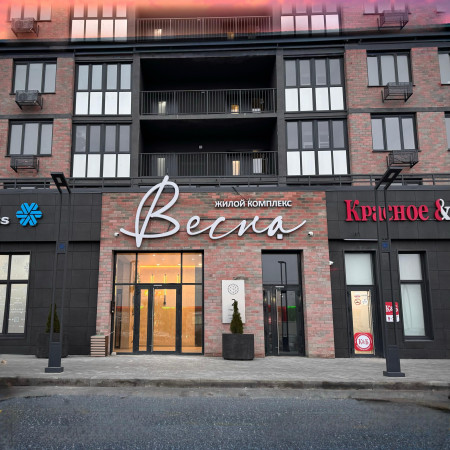 Современное уличное освещение для ЖК Весна