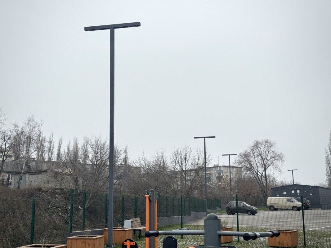 ЖК «Парус» — архитектурное освещение территории