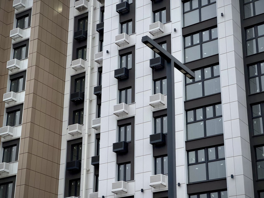 ЖК «Парус» — архитектурное освещение территории