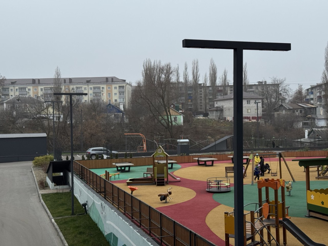 ЖК «Парус» — архитектурное освещение территории