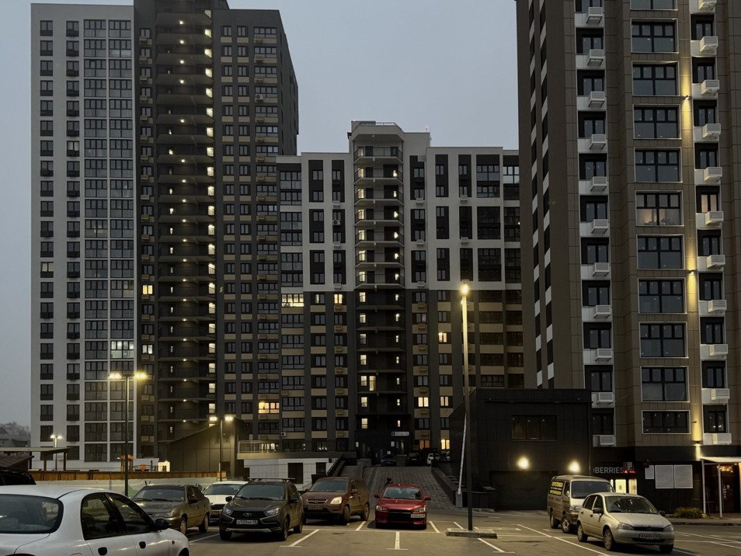 ЖК «Парус» — архитектурное освещение территории