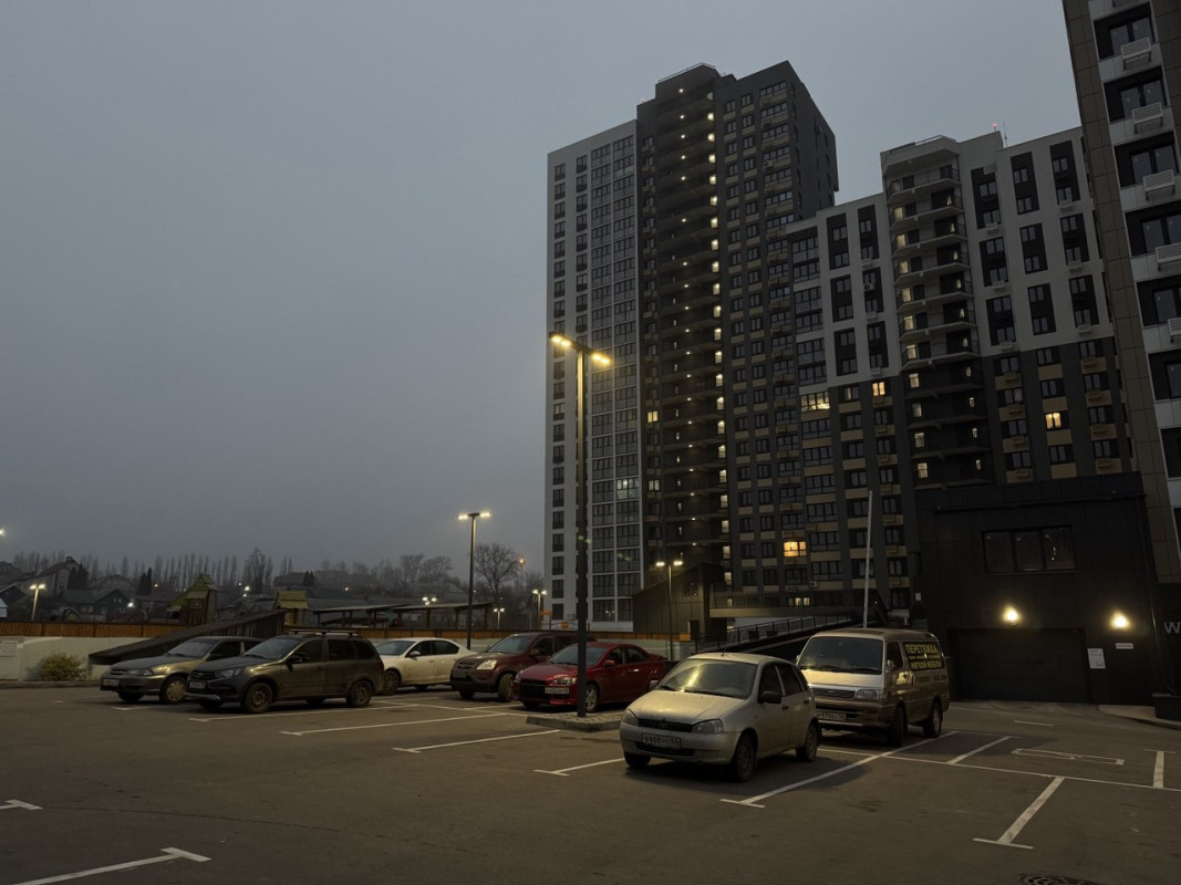 ЖК «Парус» — архитектурное освещение территории