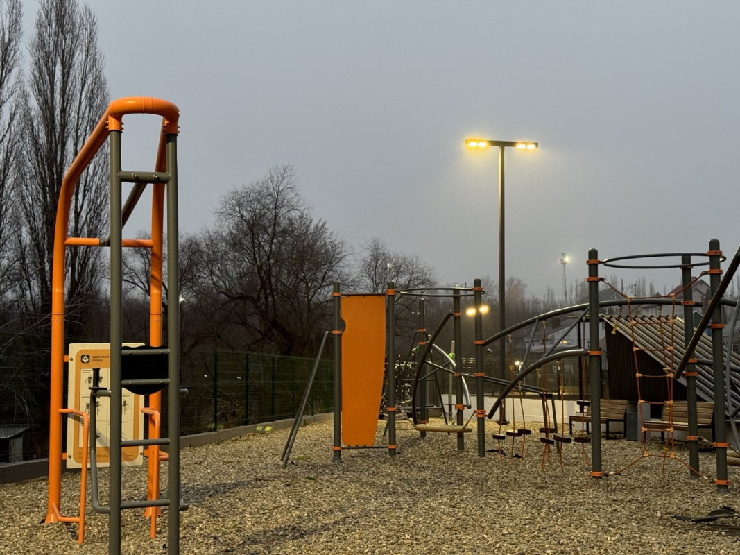 ЖК «Парус» — архитектурное освещение территории