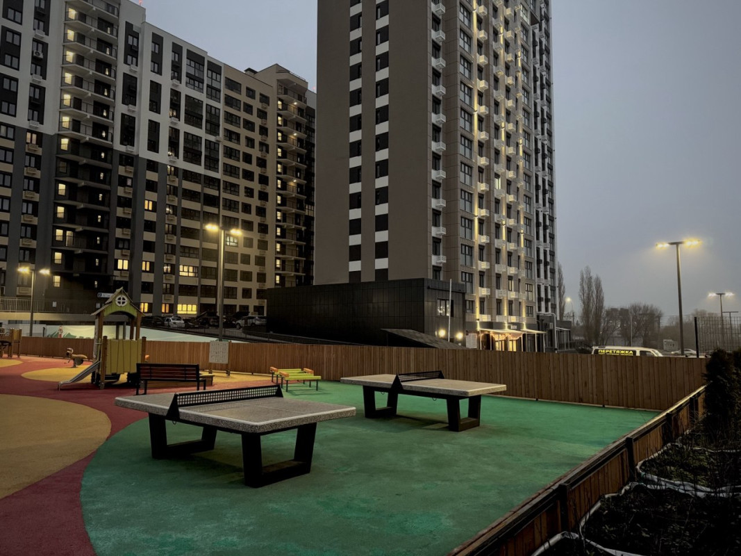 ЖК «Парус» — архитектурное освещение территории