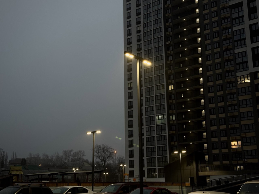 ЖК «Парус» — архитектурное освещение территории