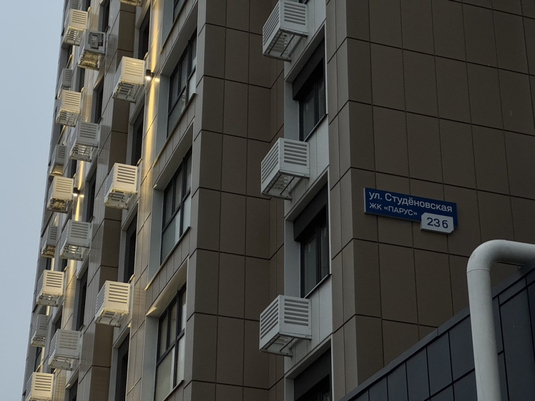 ЖК «Парус» — архитектурное освещение территории