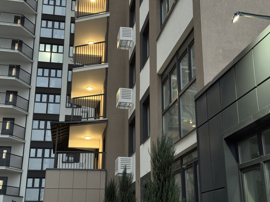 ЖК «Парус» — архитектурное освещение территории