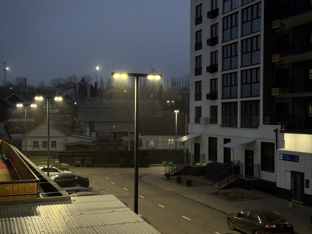 ЖК «Парус» — архитектурное освещение территории