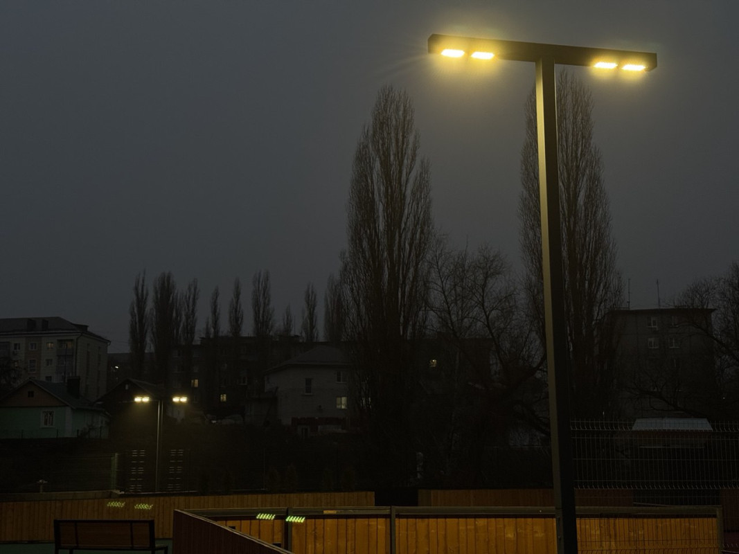 ЖК «Парус» — архитектурное освещение территории