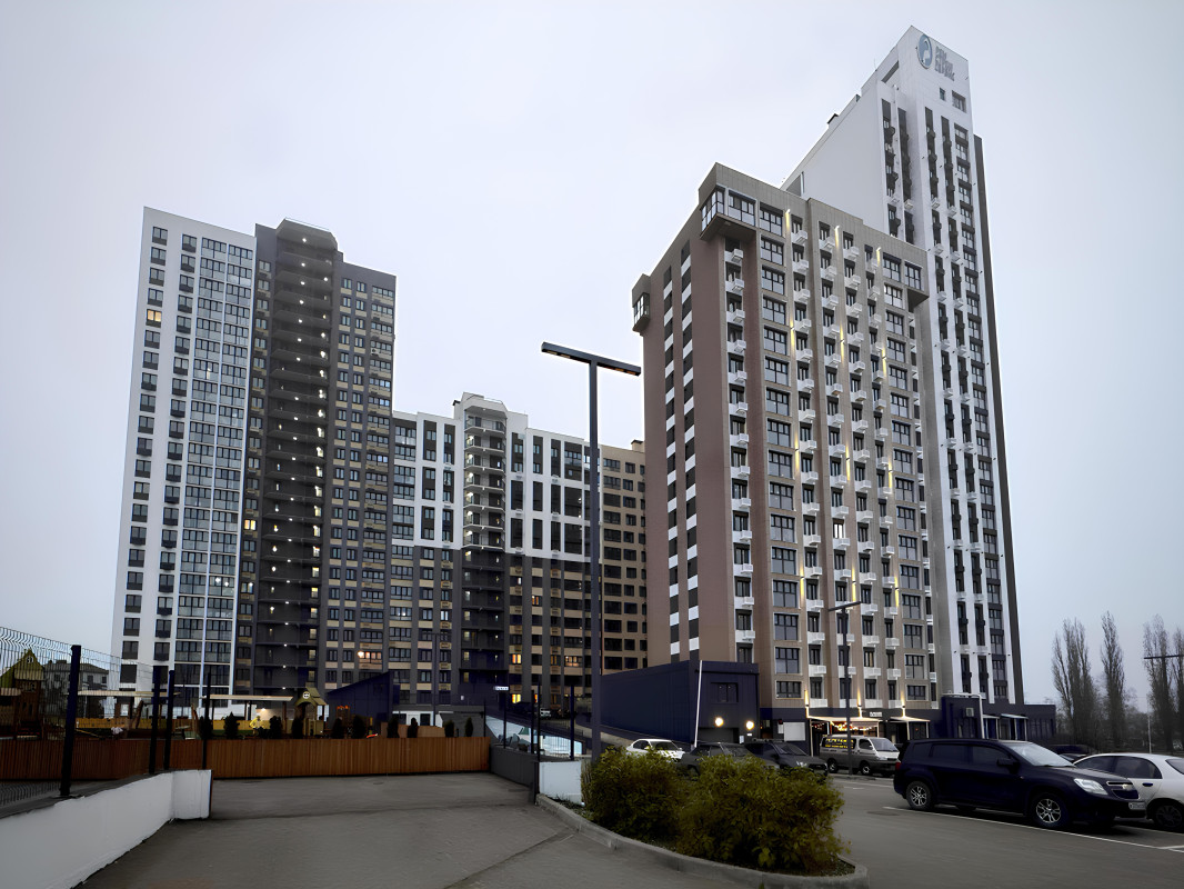 ЖК «Парус» — архитектурное освещение территории