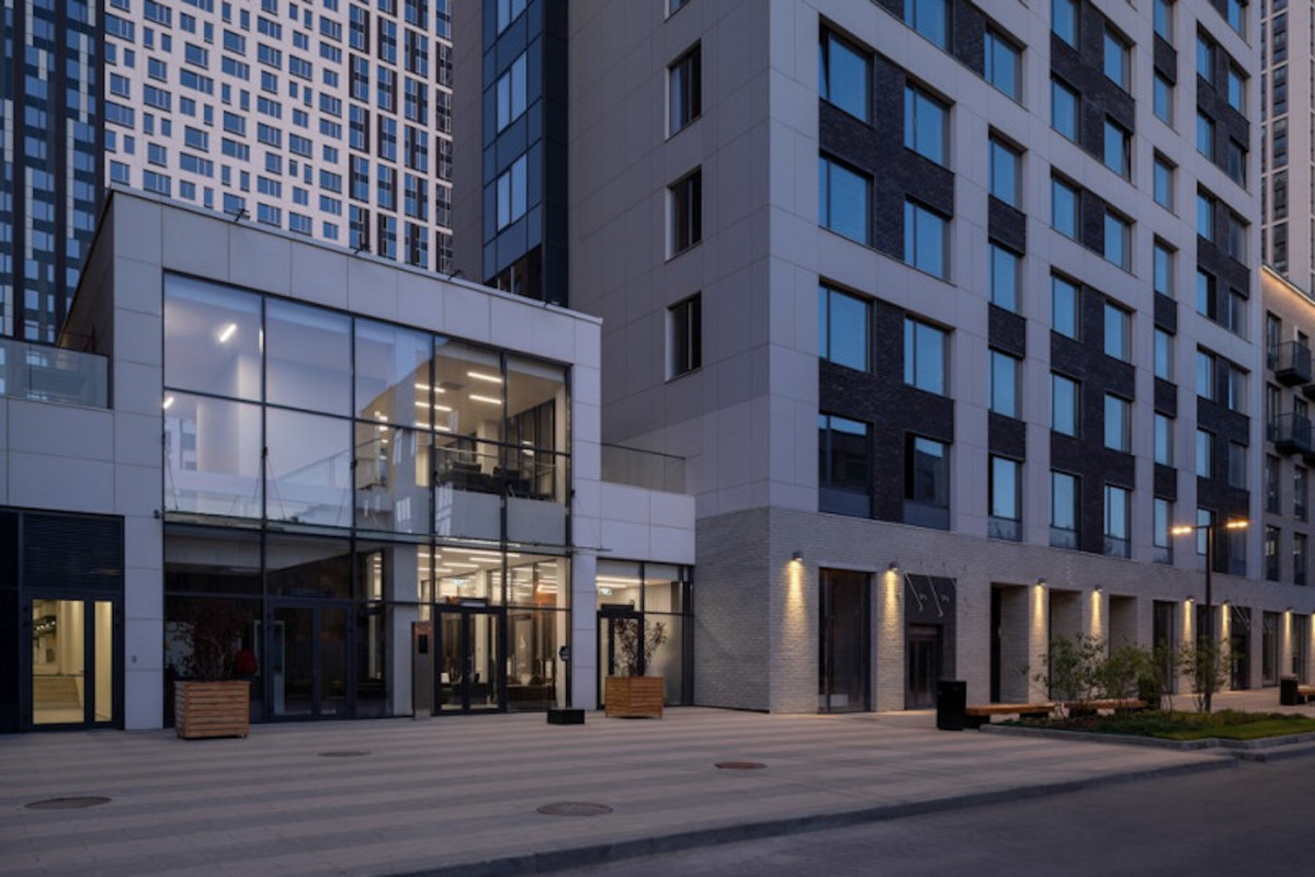 Освещение ЖК Headliner - премиальный проект в центре Москвы