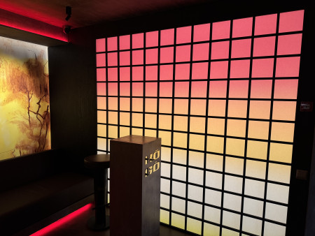 Атмосферное освещение для ресторана KOGO