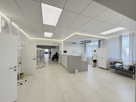 Освещение медицинского пространства — Больница «Свободный сокол»